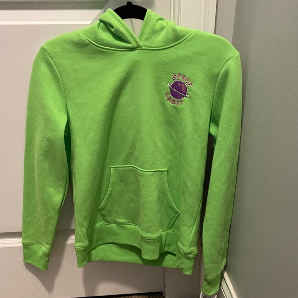 Green Space Cadet Neon Hoodie